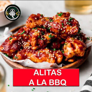 Alitas a la BBQ