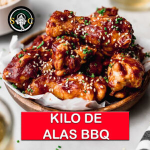 Kilo de Alas a la BBQ