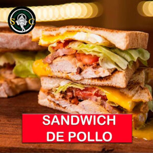 Sándwich de Pollo Asado