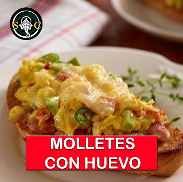 Molletes Con Huevo