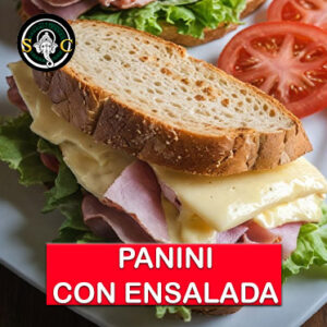 Panini de Jamón de Pavo