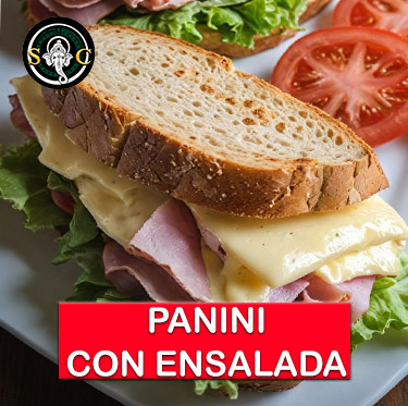 Panini de Jamón de Pavo